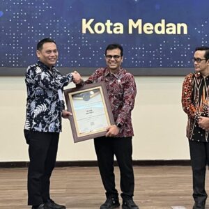 Pemko Medan Raih Penghargaan GM-DTGI Award 2025, Terbaik di Sumut Penerapan Transformasi Digital