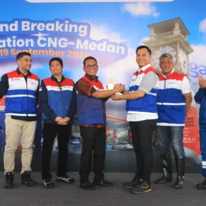 Pertama di Medan, Pembangunan Mother Station CNG Permudah Masyarakat Memproleh Gas