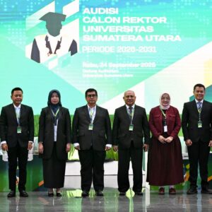 8 Calon Rektor USU Sampaikan Program Internasionalisasi Kampus