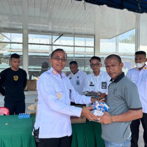 Penuhi Kebutuhan WBP, Lapas Labuhan Ruku Bagikan Perlengkapan Mandi dan Cuci Pakaian