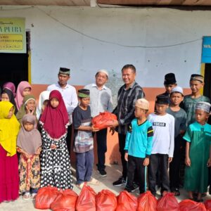 Sat Intelkam Polres Batu Bara Gelar Bakti Sosial di Panti Asuhan Husnul Khotimah