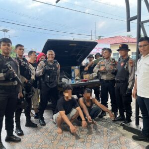 Patroli Berbuah Tangkapan, Polres Batu Bara Temukan Pemuda Konsumsi Sabu di Tanjung Tiram