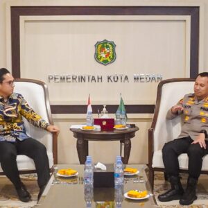 Rico Waas-Calvin Simanjuntak Bahas Permasalahan Kota Medan