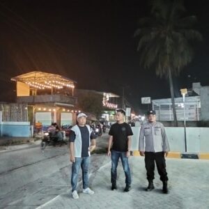 Polsek Medang Deras Gelar Patroli Malam Antisipasi Kejahatan dan Geng Motor