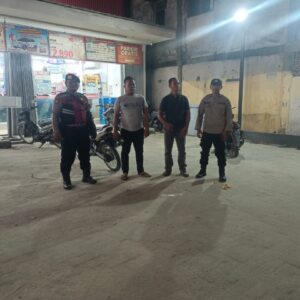 Polsek Medang Deras Gelar Patroli Malam Antisipasi Kejahatan dan Premanisme
