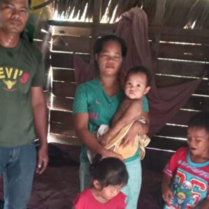 Efendi Warga Nibung Hangus Batu Bara Harapkan Rumahnya Mendapat Perbaikan