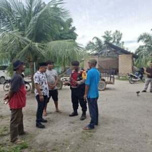 Polsek Medang Deras Sosialisasikan Antisipasi Kejahatan Jalanan dan Geng Motor