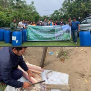 PT.INALUM Gelar Pelatihan Metode Tani Nusantara di Desa Sionggang