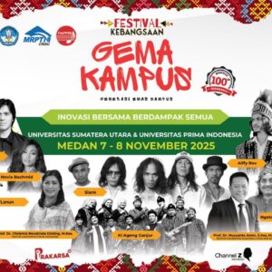 USU Tuan Rumah Festival Kebangsaan “GEMA KAMPUS”, Hadirkan Slank dan Fadli Zon