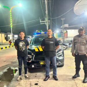 Cegah Aksi Kriminal, Personel Polsek Labuhan Ruku Intensifkan Patroli Malam