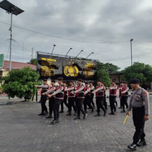 Sat Samapta Polres Batu Bara Perkuat Disiplin dan Kesiapsiagaan Personel