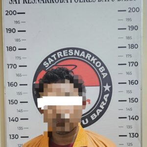 Penggerebekan di Kuala Gunung, Polres Batu Bara Amankan Pelaku dengan Paket Sabu