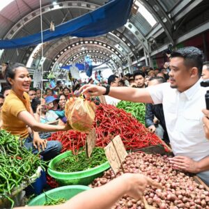 Bobby Nasution Jamin Stok Pangan Aman Jelang Nataru