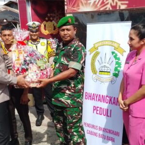 Kapolres Batu Bara Tinjau Pos Yan Simpang Kuala Tanjung, Pastikan Kesiapan Personel Ops Lilin Toba 2025