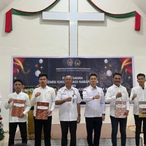 Penuh Sukacita Natal, 67 Warga Binaan Lapas Labuhan Ruku Terima Remisi