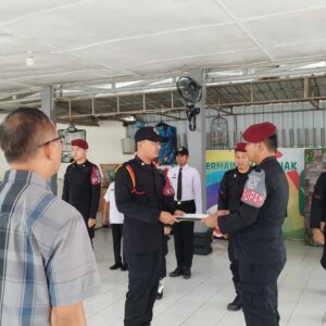 Kalapas Labuhan Ruku Pimpin Apel Serah Terima Penjagaan Jelang Akhir Tahun