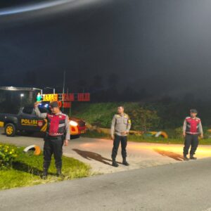 Polres Batu Bara Gelar Patroli Blue Light