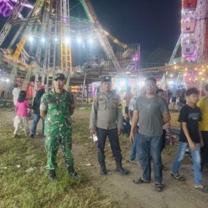 Patroli Gabungan, Polsek Indrapura Antisipasi Balap Liar dan Kejahatan Jalanan