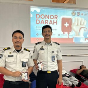 Lapas Labuhan Ruku Gelar Donor Darah Bersama PMI Batu Bara Dalam Rangka Bakti Sosial