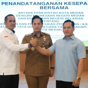Teken Kesepakatan, Pemko Medan Perkuat Kerja Sama dengan Kejaksaan Kawal Pembangunan Berintegritas