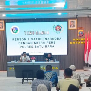 Satresnarkoba Batu Bara Rangkul Media, Dorong Publikasi Masif Anti Narkoba