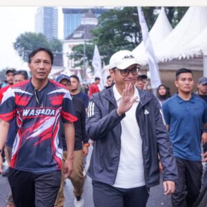 Wali Kota Medan Lepas Ribuan Peserta Jalan Santai HUT Ke-79 Harian Waspada