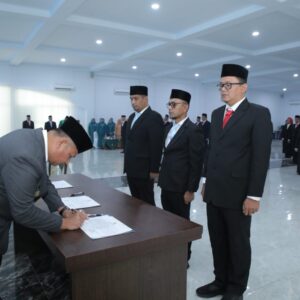 Bupati Asahan Lantik Pejabat Pimpinan Tinggi, Administrator dan Pelaksanaan