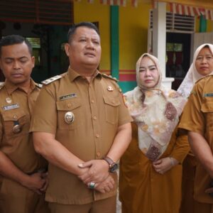 Wabup Asahan Rianto Tinjau Pelaksanaan MBG di UPTD SMP Negeri 2 Silau Laut