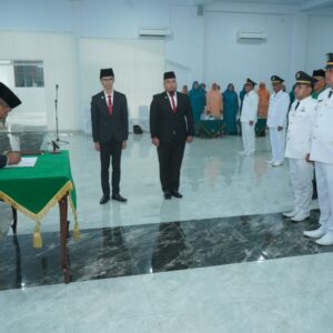 Bupati Asahan Taufik Zainal Abidin Lantik Pejabat Administrator dan Pengawas