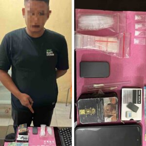 Polsek Labuhan Ruku Tangkap Pengedar Sabu di Sei Balai