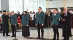 Wakil Rektor USU dan Sekretaris Universitas Dilantik, Rektor USU Ingatkan Pentingnya Kerja Keras dan Integritas