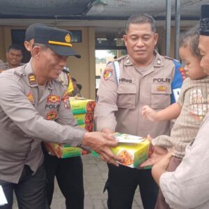 Ramadan Penuh Berkah, Polsek Perbaungan Santuni Anak Yatim dan Gelar Buka Puasa Bersama