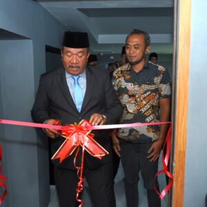 Studio Podcast “Asahan Bicara” Diresmikan Taufik Zainal Abidin