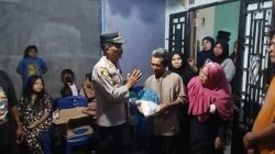 Kapolsek Medang Deras Serahkan Bantuan kepada Keluarga Korban Tenggelam di Pagurawan