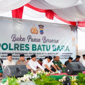 Hadiri Buka Bersama Polres Batu Bara, Bupati Baharuddin Perkuat Sinergi dan Ukhuwah Islamiah