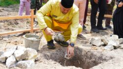 Bupati Batu Bara Hadiri Peletakan Batu Pertama Rumah Tahfidz Desa Pulau Sejuk