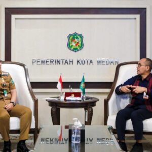 Rico Waas Sambut Baik Tawaran Kerja Sama Bank Sumut Terkait Digitalisasi Parkir