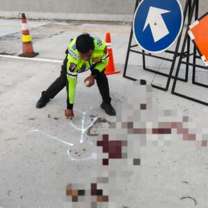 Kecelakaan Tunggal di Tol Indrapura–Kisaran, Dua Penumpang Asal Labuhanbatu Meninggal