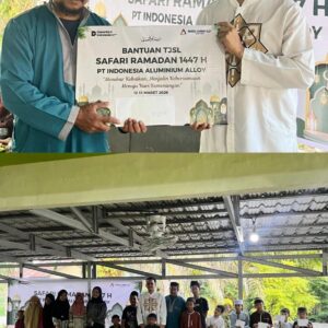 IAA Gelar Safari Ramadhan Salurkan Bantuan Anak Yatim dan Masjid di Kuala Indah dan Kuala Tanjung