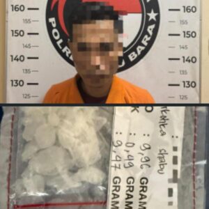 Satresnarkoba Polres Batu Bara Ungkap Kasus Peredaran Sabu di Simpang Gambus,9,97 Gram Sabu Ditemukan