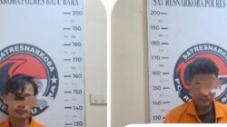 Polres Batu Bara Tangkap Dua Pria Pengedar Sabu