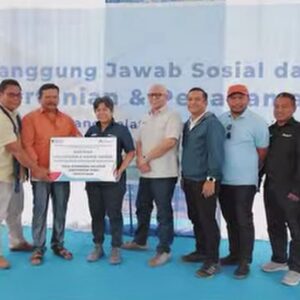 INALUM Dorong Pertanian Berkelanjutan Lewat Bantuan dan Penanaman Pohon di Toba